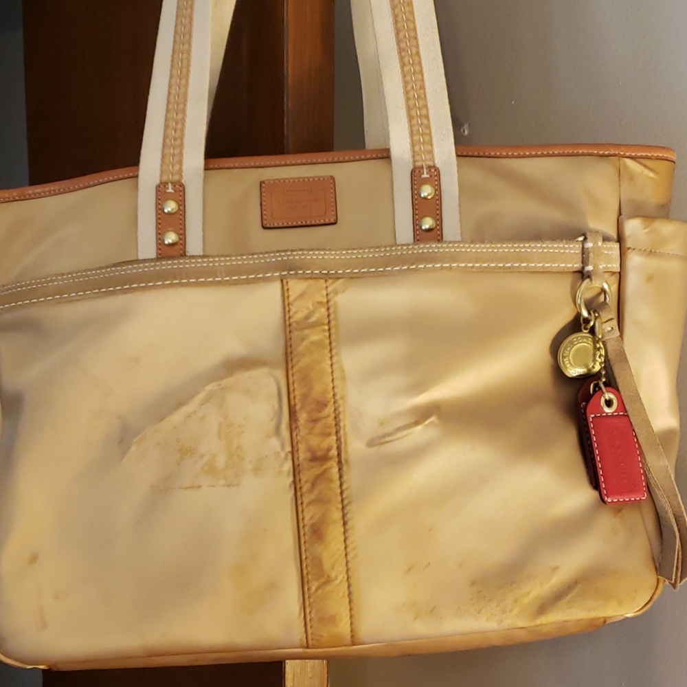 Authentic Coach Diaper Bag